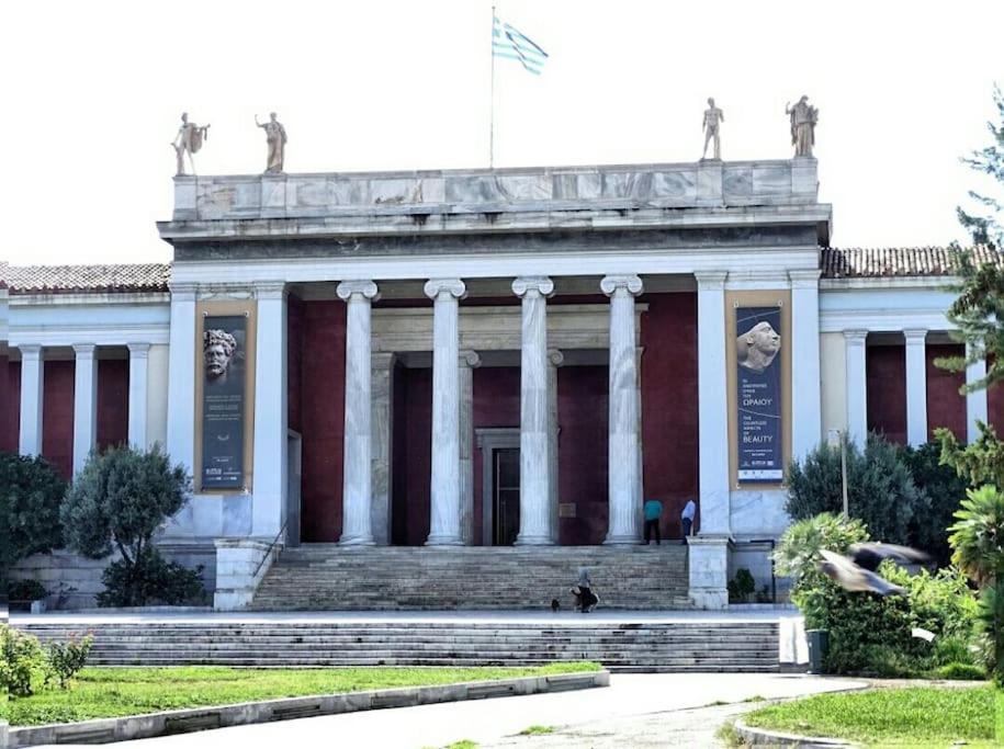 Nice& Cozy Flat 1Min From The Heart Of Athens.Wifi Экстерьер фото